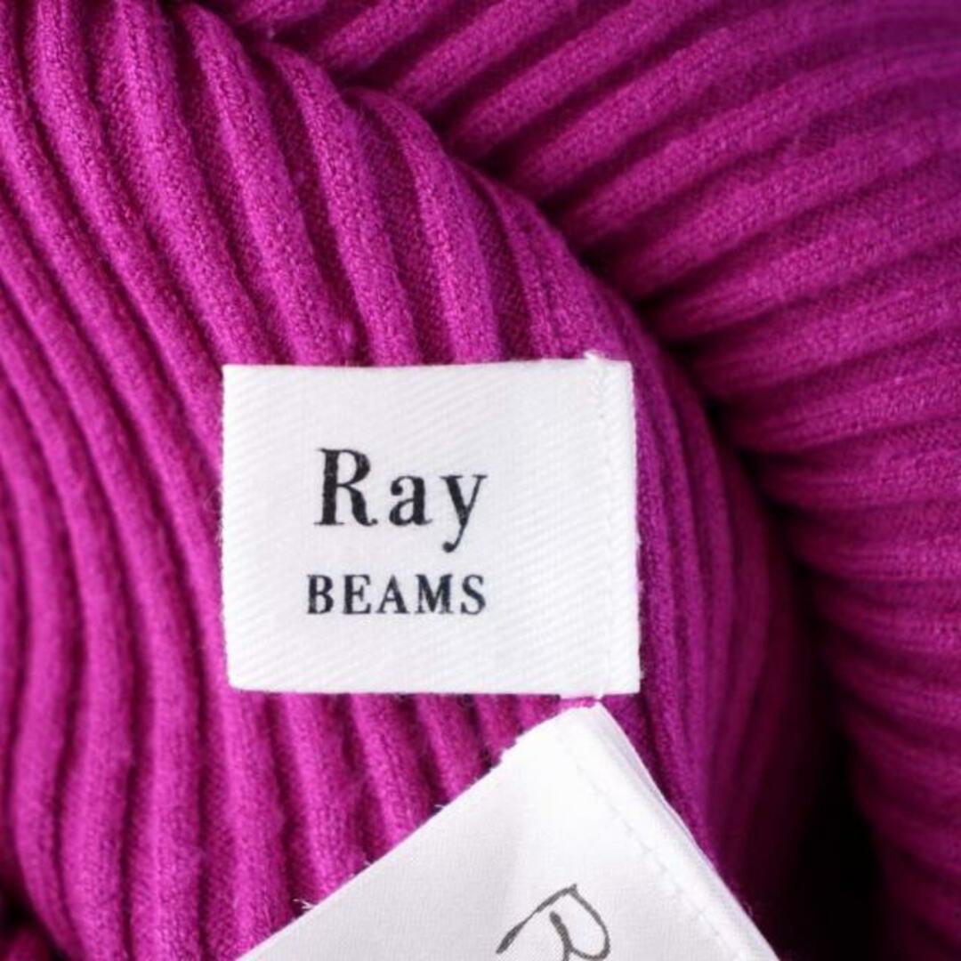 Ray BEAMS(レイビームス)のレイビームス 14ゲージ RIB タートルネック ニット セーター 長袖 F 紫 レディースのトップス(ニット/セーター)の商品写真