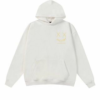 Drew House 2021SS Mascot Hoodie ドリューハウス マスコットフーディ プルオーバーパーカー スマイリープリント ブラック サイズL 【231109】【-B】【me04】