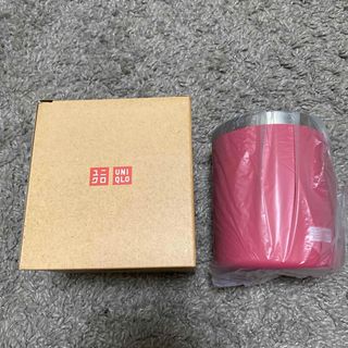 ユニクロ(UNIQLO)の【非売品】UNIQLO ユニクロ ステンレスマグカップ 14トイピンク(グラス/カップ)