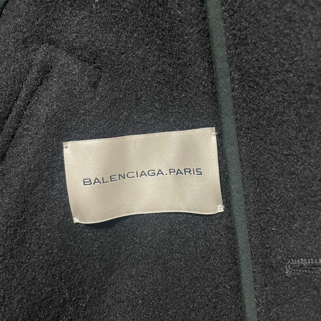 美品　BALENCIAGA　ダブルブレストコート 44