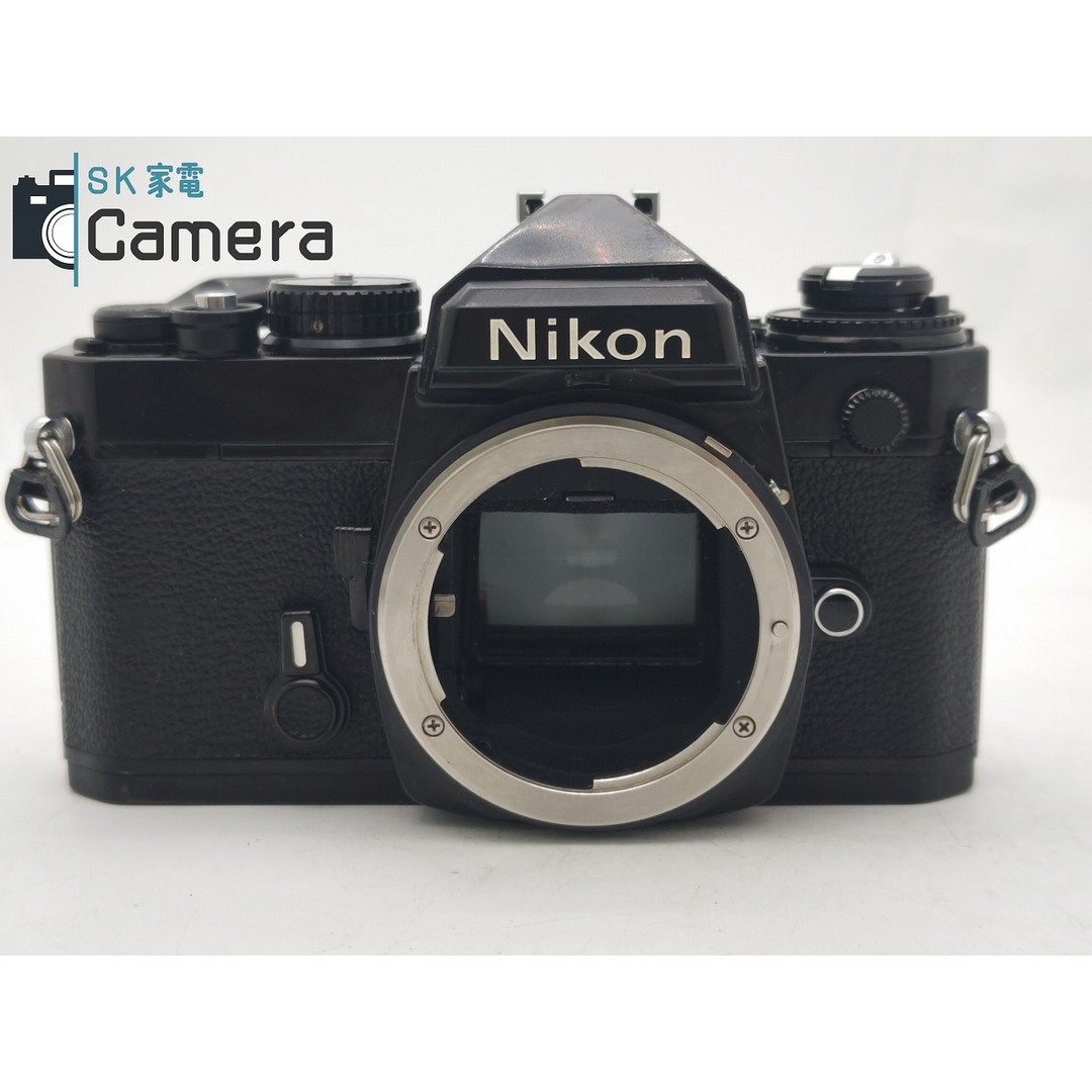 カメラNikon FE ブラック ニコン シャッター 露出 動作 腐食有