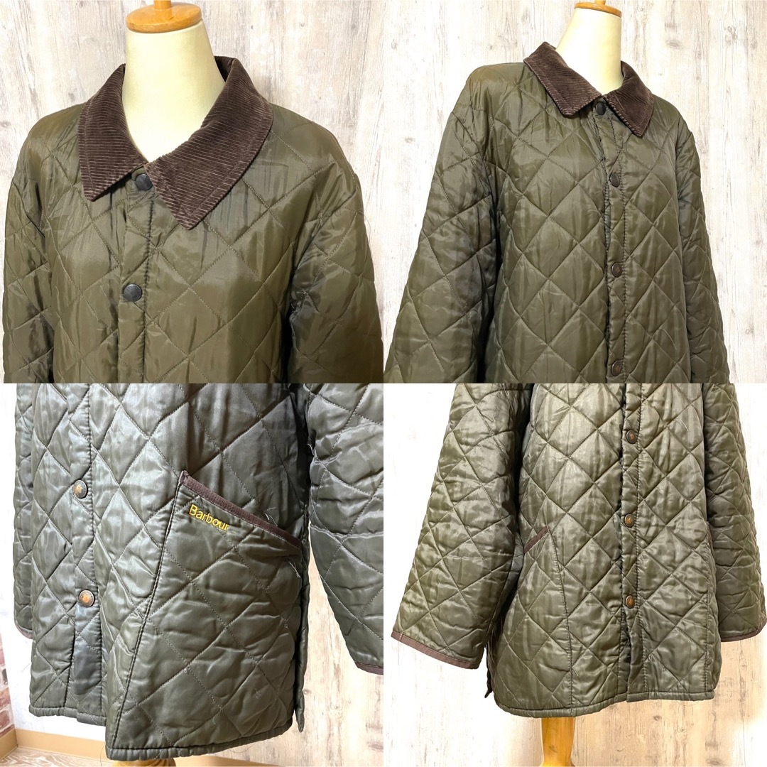 Barbour(バーブァー)の【Barbour バブアー】LIDDESDALE キルティングロングコート M メンズのジャケット/アウター(ナイロンジャケット)の商品写真