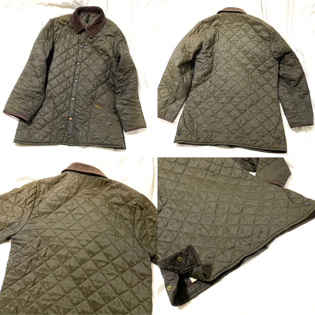 Barbour(バーブァー)の【Barbour バブアー】LIDDESDALE キルティングロングコート M メンズのジャケット/アウター(ナイロンジャケット)の商品写真