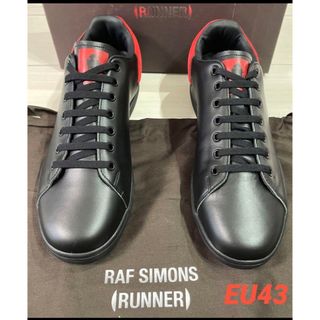 ラフシモンズ(RAF SIMONS)の【新品】RAF SIMONS  オリオンブラック EU43(スニーカー)