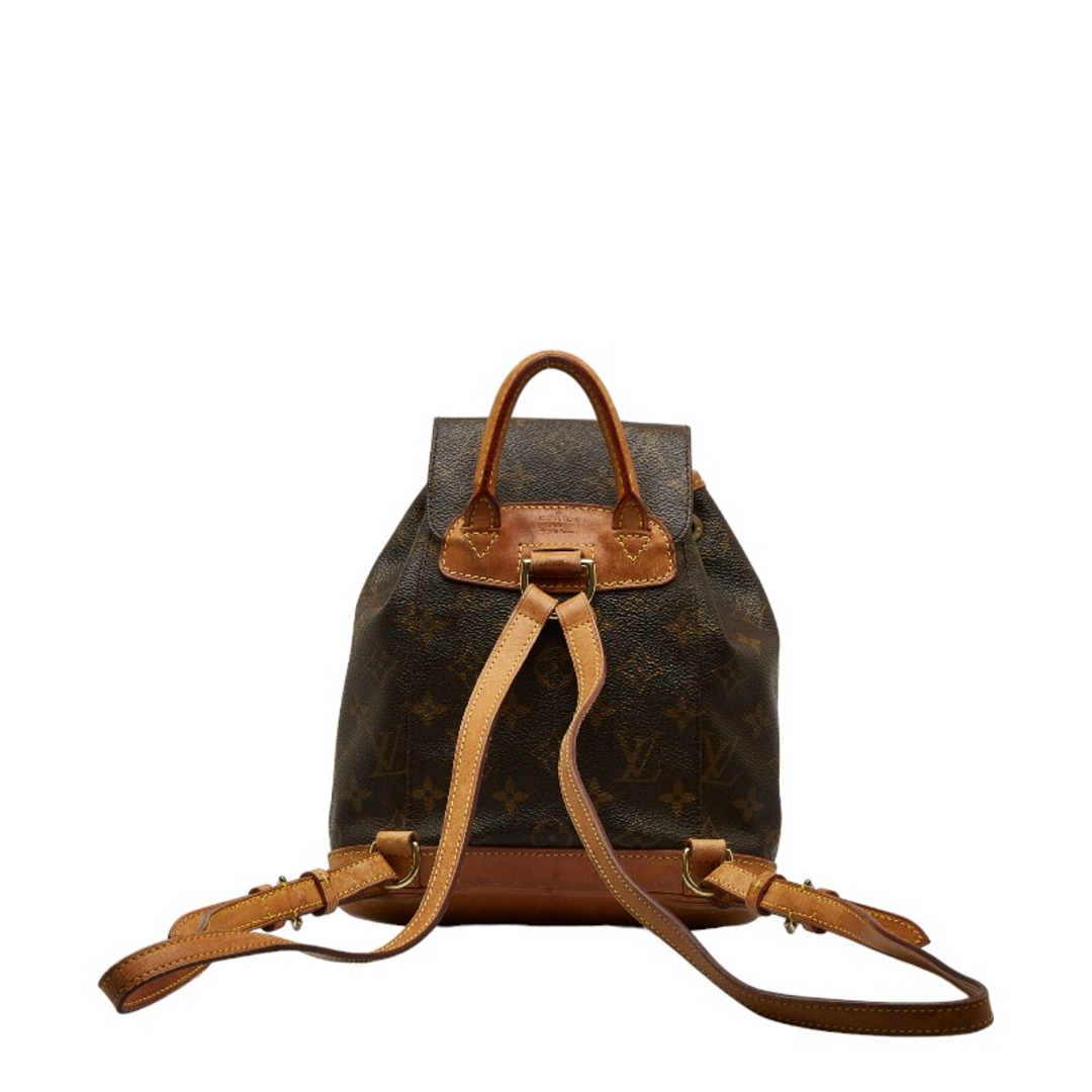 LOUIS VUITTON(ルイヴィトン)のルイ ヴィトン モノグラム ミニ モンスリ リュック バックパック M51137 PVC レディース LOUIS VUITTON 【1-0127159】 レディースのバッグ(リュック/バックパック)の商品写真