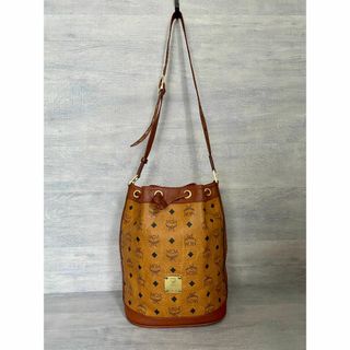 エムシーエム(MCM)のMCM ショルダーバッグ レザー 巾着 ハンドバッグ ショルダー 肩掛け(ショルダーバッグ)