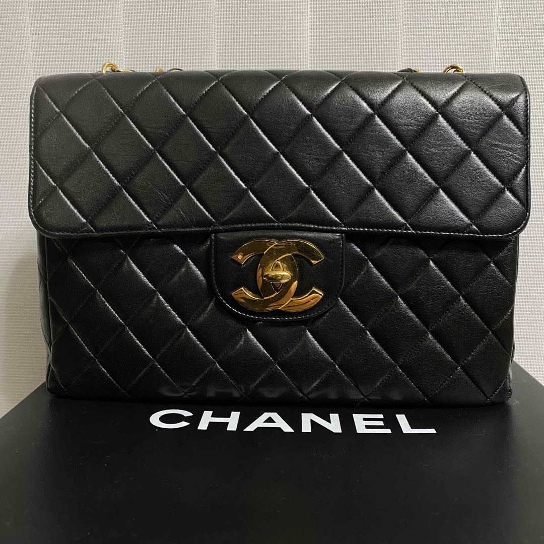 斜め掛け可能☆正規品 CHANEL デカマトラッセ チェーンショルダーバッグ