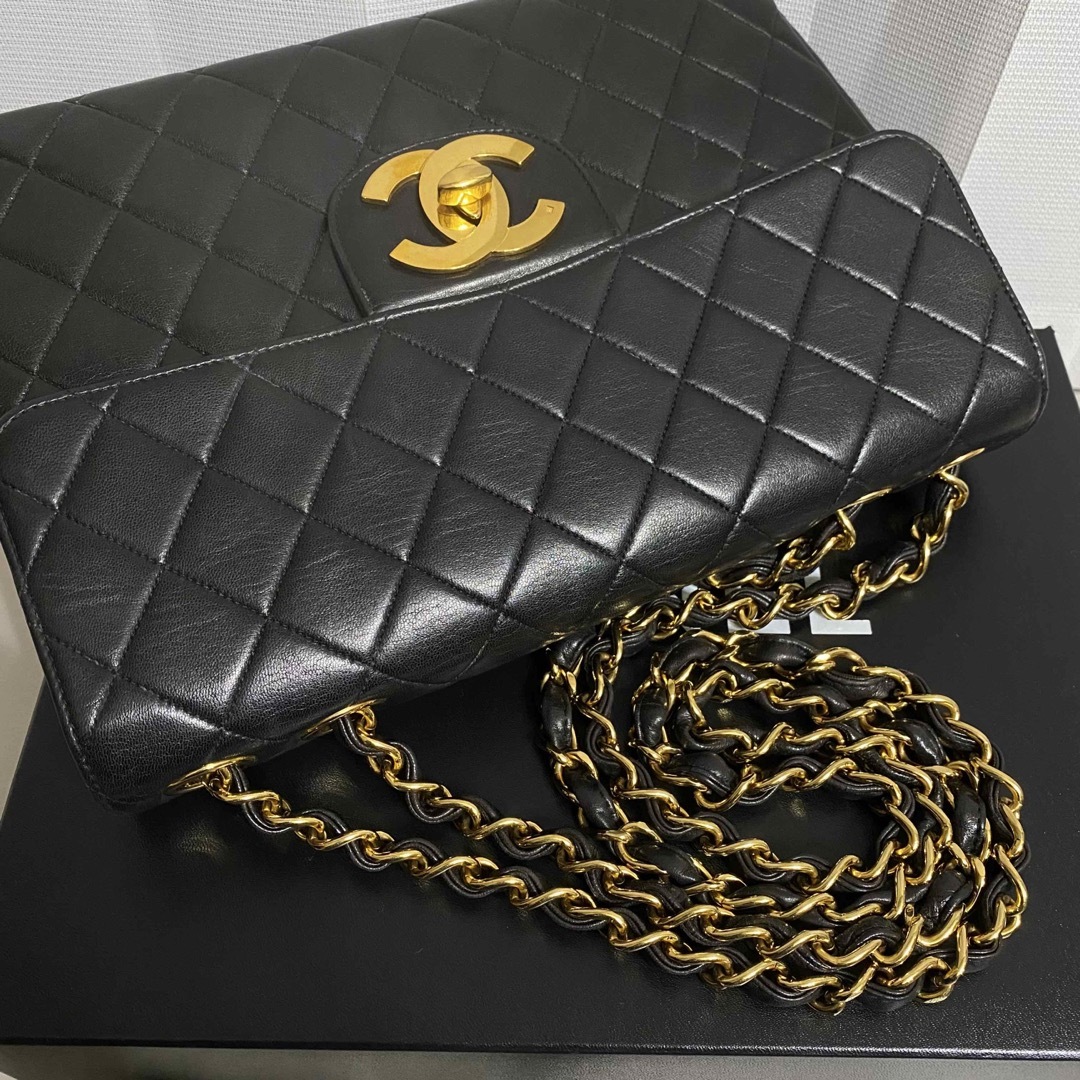 斜め掛け可能☆正規品 CHANEL デカマトラッセ チェーンショルダーバッグ