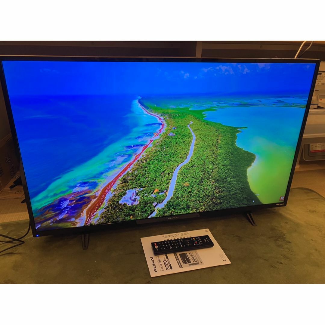 フナイ 液晶テレビ FL-43U3020 20年製 43V型-