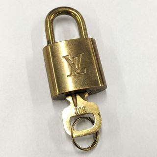 ルイヴィトン(LOUIS VUITTON)のLOUIS VUITTON パドロック 302 カギ 南京錠 メッキ ゴールド(その他)