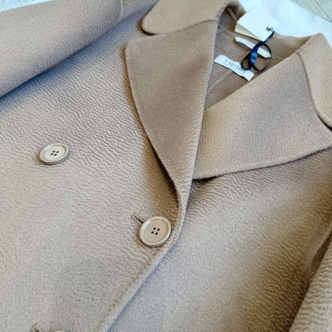 ´S MAXMARA 未使用 カシミヤ ダブルフェイス コート