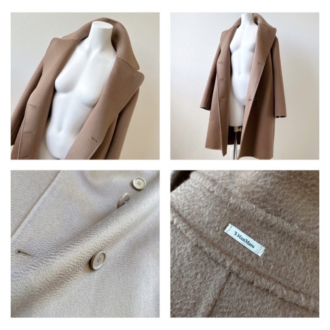 ´S MAXMARA 未使用 カシミヤ ダブルフェイス コート