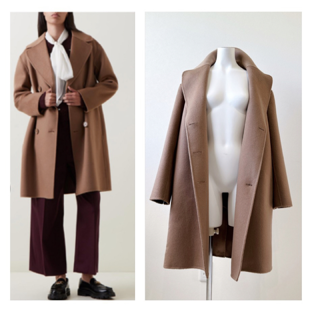 ´S MAXMARA 未使用 カシミヤ ダブルフェイス コート
