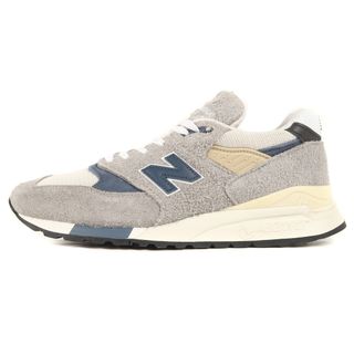 ニューバランス(New Balance)の美品 NEW BALANCE ニューバランス サイズ:28.0cm 23SS U998 TA MADE IN USA グレー US10 D ローカット スニーカー シューズ 靴 ブランド【メンズ】【中古】(スニーカー)