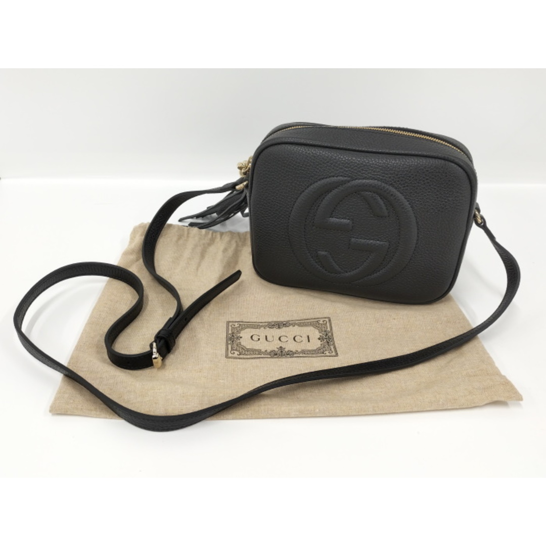 GUCCI ディスコバッグ ソーホー ショルダーバッグ フリンジ レザー GUCCI ディスコバッグ ソーホー ショルダーバッグ フリンジ レザー