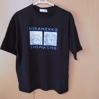 チイカワ(ちいかわ)の【新品】Tシャツ　レディース　L　ちいかわ　白　アベイル　にらめっこ　しましょ(Tシャツ(半袖/袖なし))