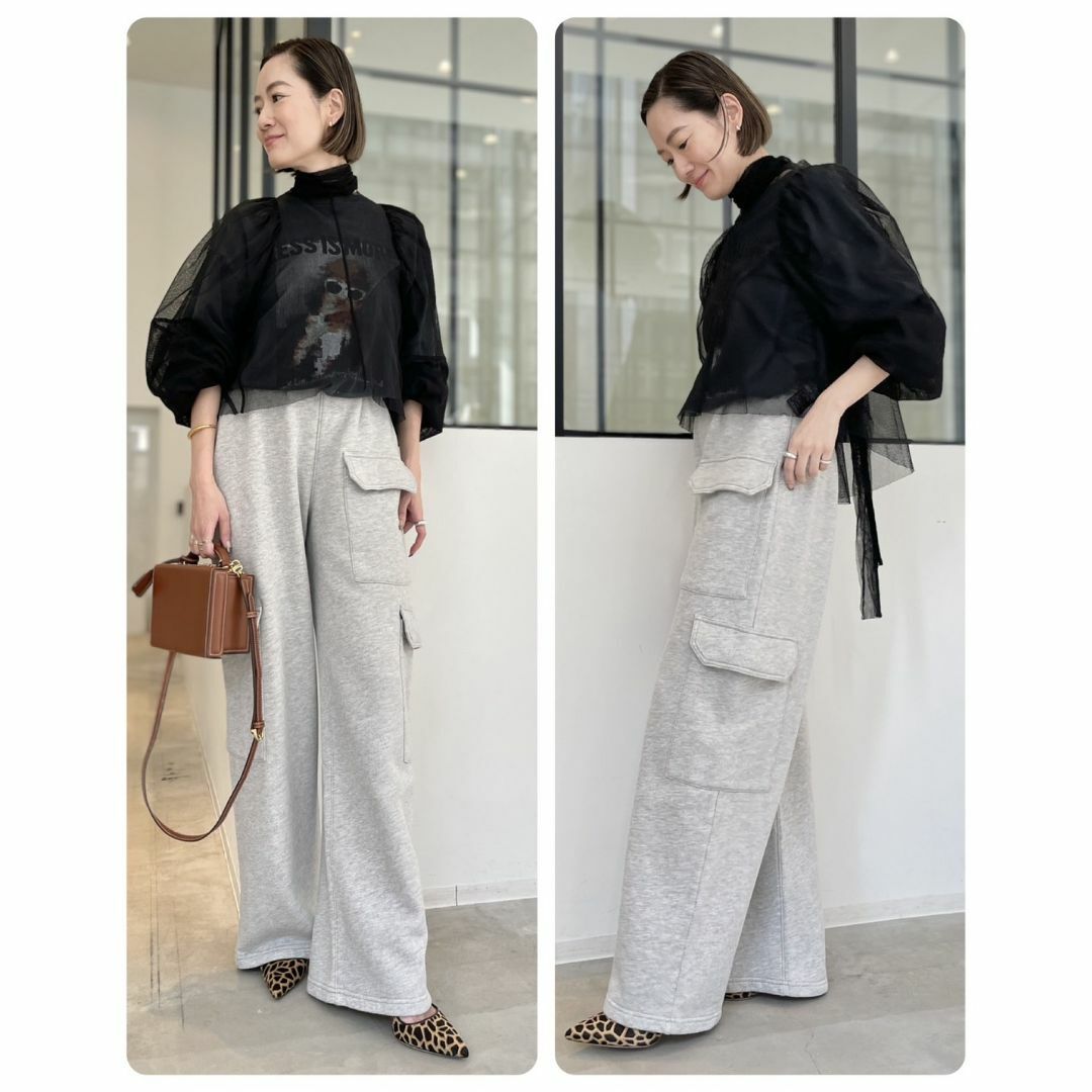 L'Appartement DEUXIEME CLASSE(アパルトモンドゥーズィエムクラス)のL'Appartement 【AGOLDE】 SWEAT PANTS レディースのパンツ(カジュアルパンツ)の商品写真