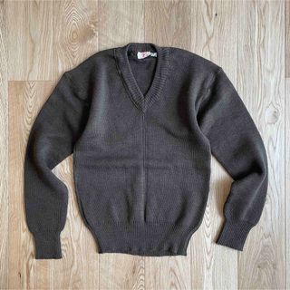 ANATOMICA - 美品 euro military  Vネックニットプルオーバー