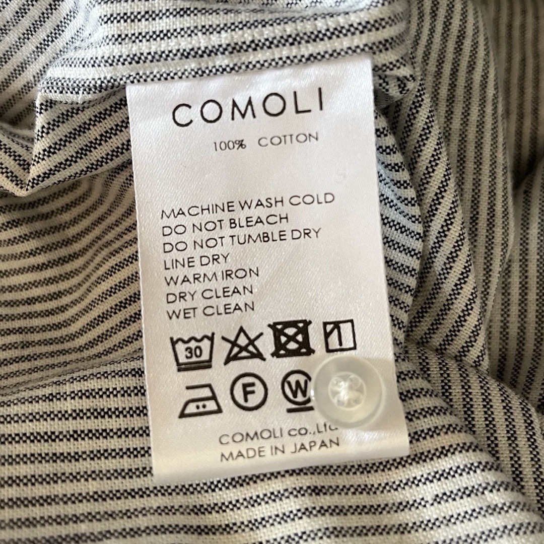 COMOLI(コモリ)のCOMOLI コモリ オックスフォードシャツ ストライプシャツ メンズのトップス(シャツ)の商品写真