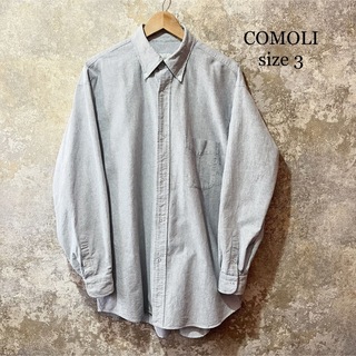 コモリ(COMOLI)のCOMOLI コモリ オックスフォードシャツ ストライプシャツ(シャツ)