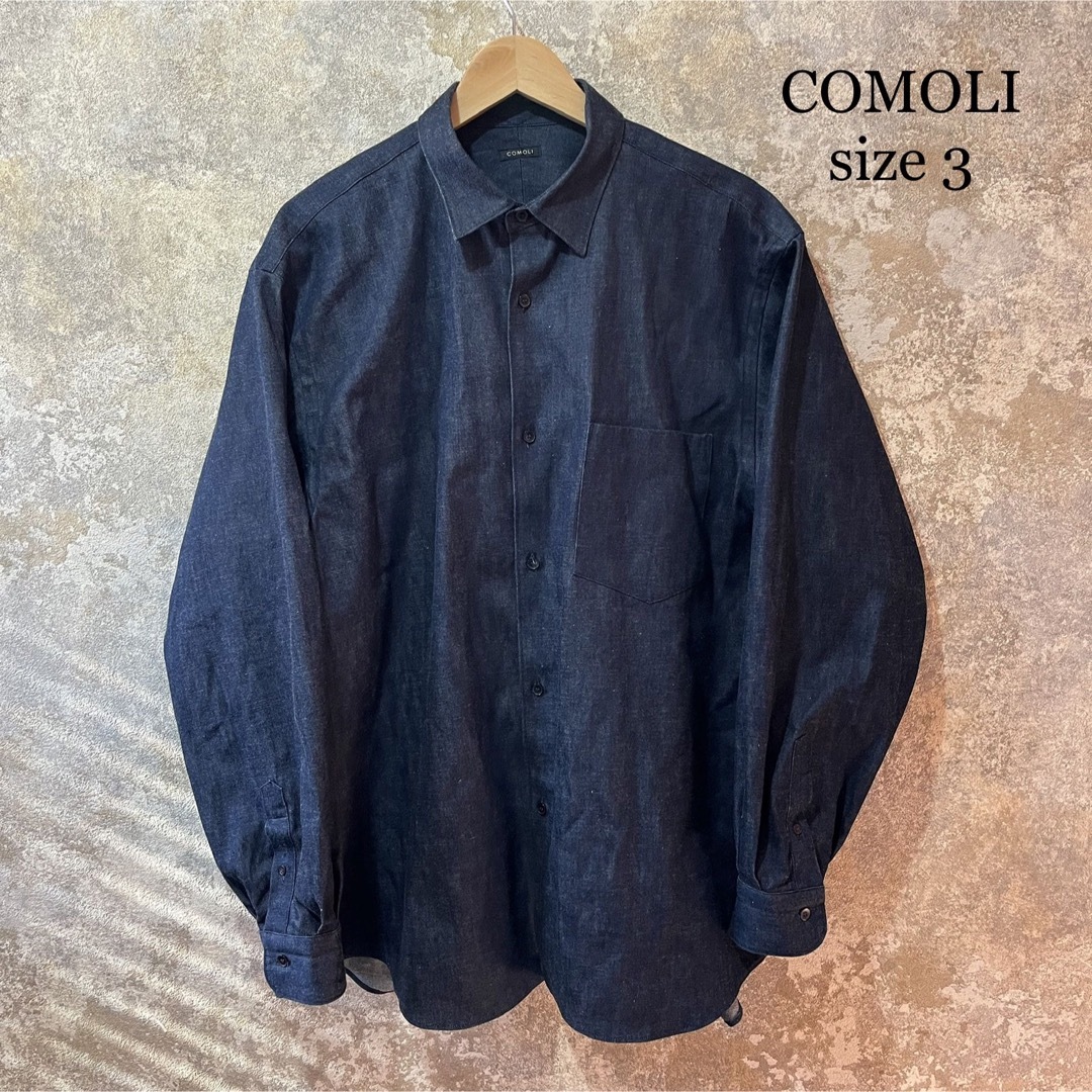 COMOLI コモリ デニムシャツCOMOLI