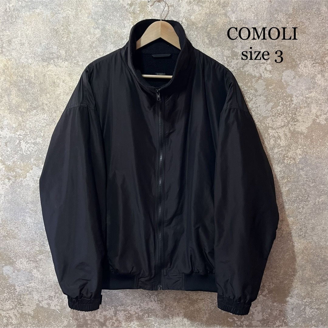 COMOLI(コモリ)のCOMOLI コモリ コットンシルク トラックジャケット メンズのジャケット/アウター(その他)の商品写真