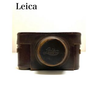 Leica ライカ　カメラケース　ヴィンテージ　ブラウン(ケース/バッグ)