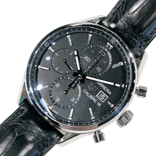 タグホイヤー(TAG Heuer)の　タグ・ホイヤー TAG HEUER カレラキャリバー16 クロノグラフ CBK2110.FC6266 ステンレススチール メンズ 腕時計(その他)
