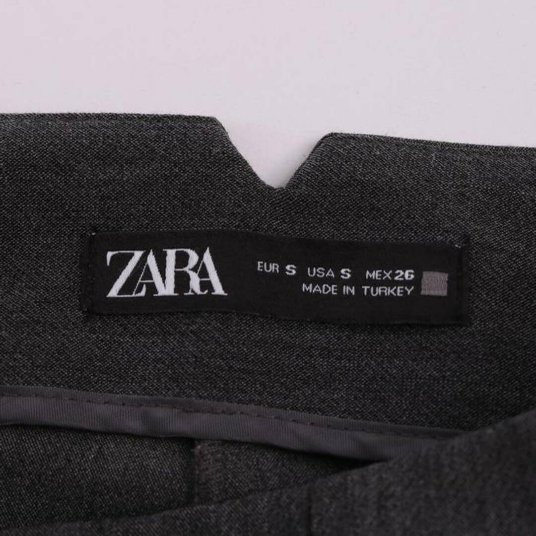 ZARA(ザラ)のザラ ロングパンツ テーパードパンツ ストレッチ ボトムス レディース Sサイズ グレー ZARA レディースのパンツ(その他)の商品写真