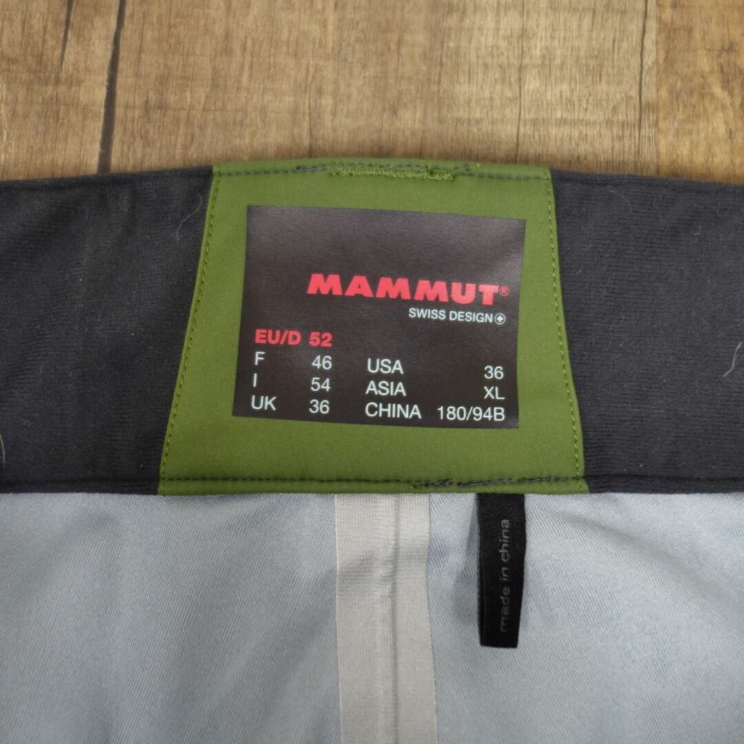 Mammut(マムート)のマムート MAMMUT Alvier Tour HS Pants Men アルビエール アルヴィエール ツアー パンツ スノー スキー ウェア メンズ XL スポーツ/アウトドアのスキー(ウエア)の商品写真