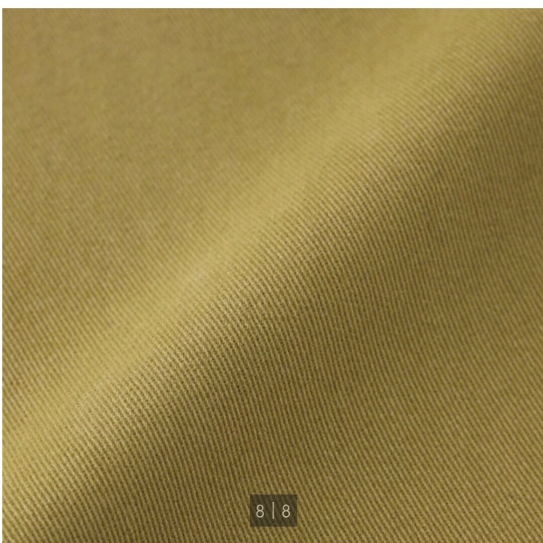 GU(ジーユー)のチノミディジャンパースカート　L レディースのワンピース(ロングワンピース/マキシワンピース)の商品写真