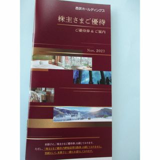 サイタマセイブライオンズ(埼玉西武ライオンズ)の最新 ★西武ホールディングス ★株主優待券冊子(1000株株主）(その他)