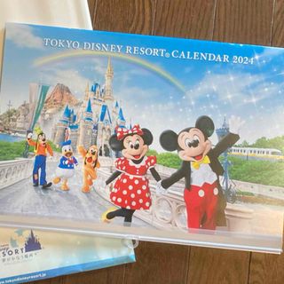 ディズニー(Disney)の2024 TOKYOディズニーリゾート      非売品 壁掛カレンダー(その他)