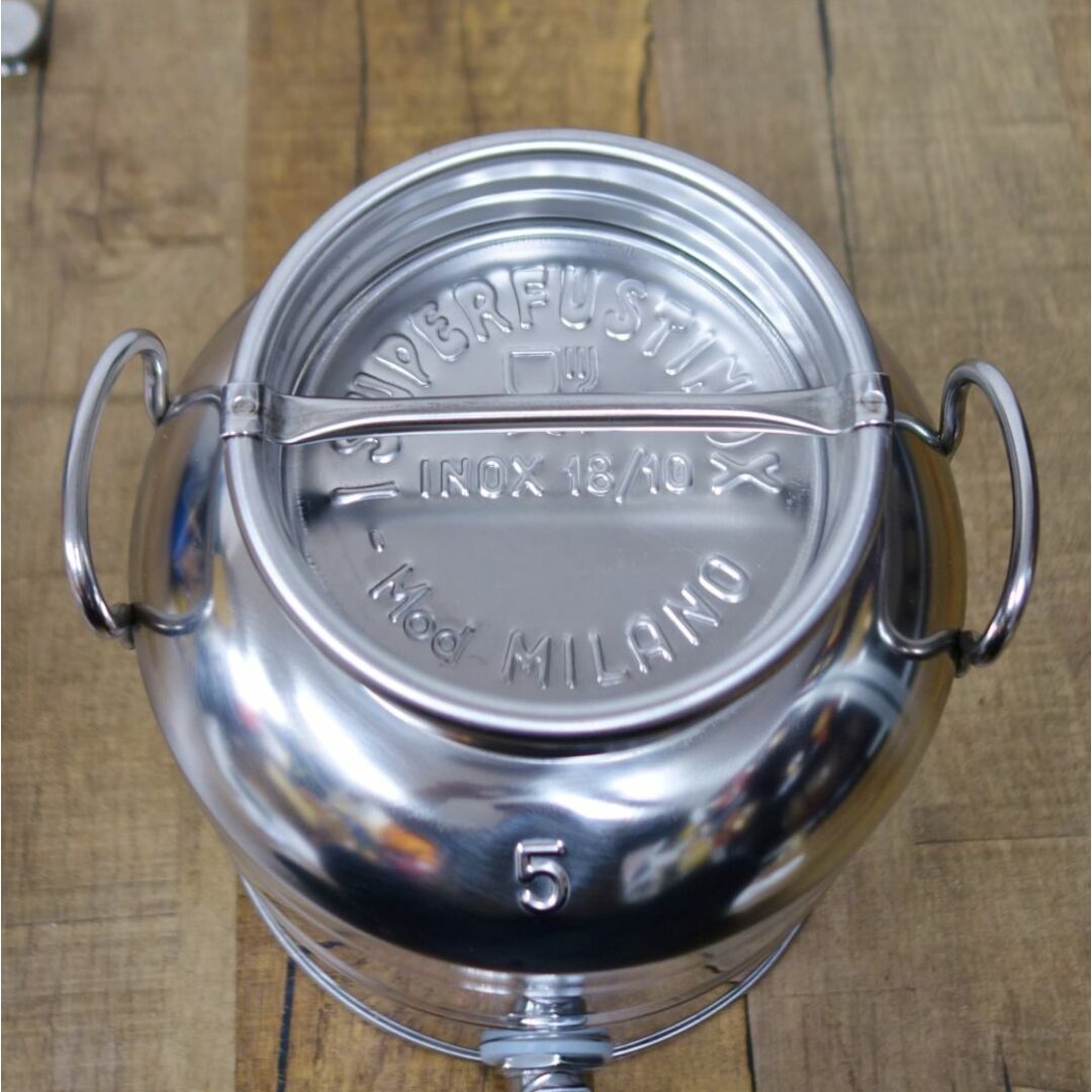 おすすめネット 美品 マルキジオ オイルドラム SUPERFUSTINOX marchisio ウォータータンク