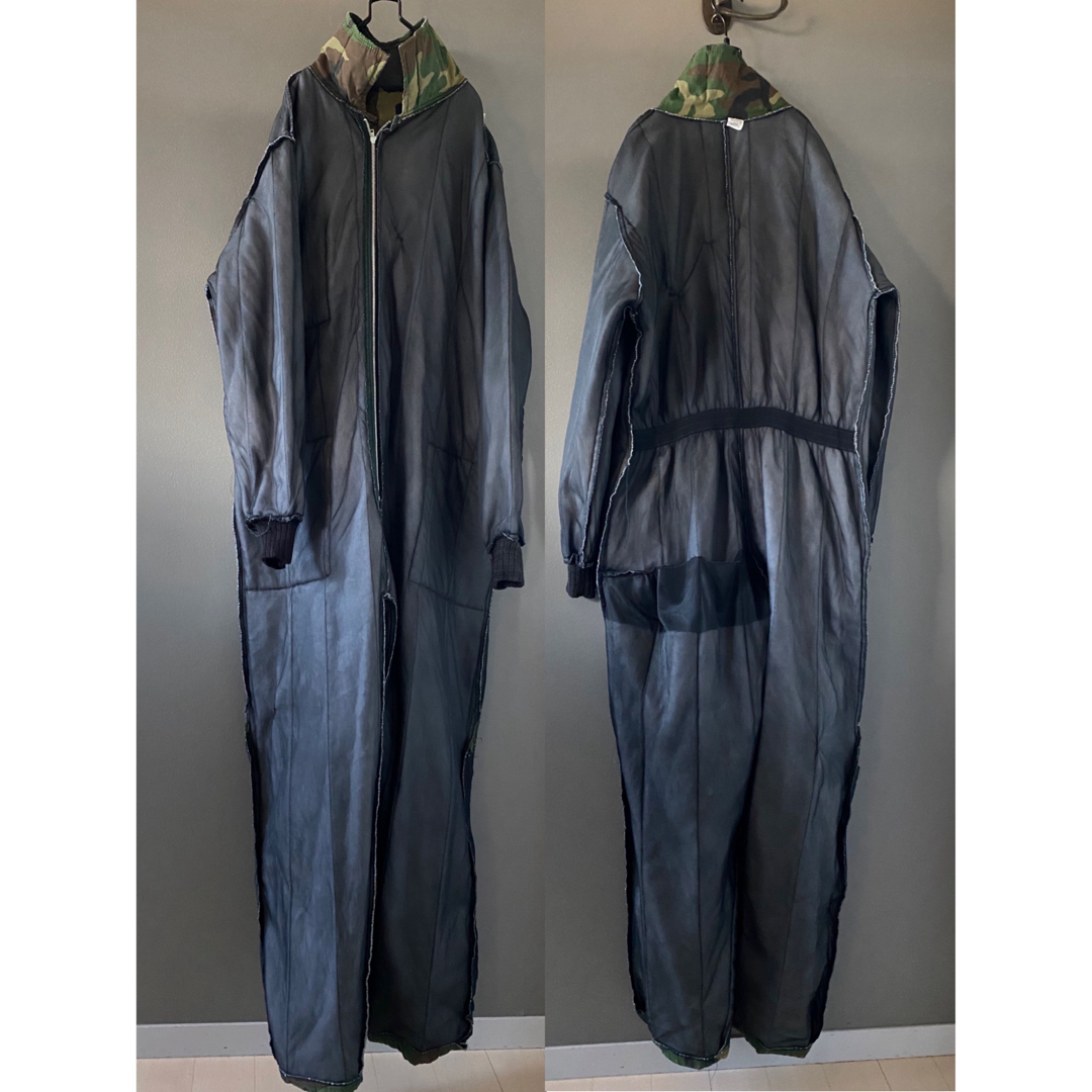 古着 ビンテージ 70s 迷彩 ミリタリー 軍 ワーク 繋ぎ つなぎ 古着 ビンテージ 70s 迷彩 ミリタリー 軍 ワーク 繋ぎ つなぎ