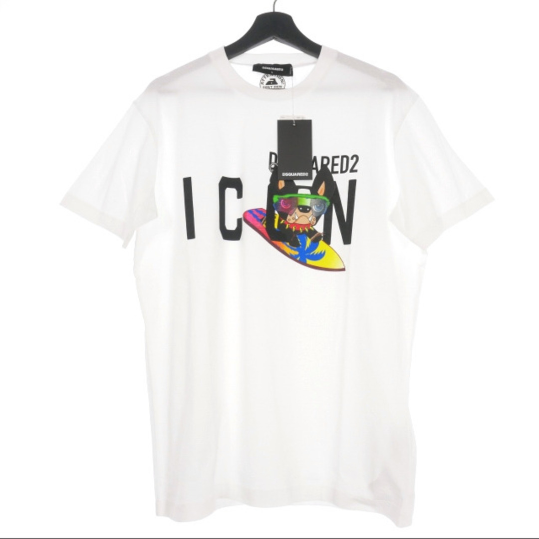 53cm着丈ディースクエアード 23SS ICON CIRO COOL プリント Tシャツ