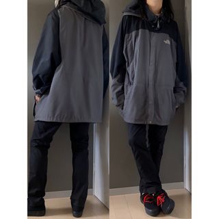 ザノースフェイス(THE NORTH FACE)のNORTH FACE ノースフェイ XXXL ナイロン ジャケット 希少 難有(ナイロンジャケット)