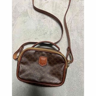 セリーヌ(celine)のCELINE セリーヌ マカダム柄 ショルダーバッグ ブラウン ブランド(ショルダーバッグ)