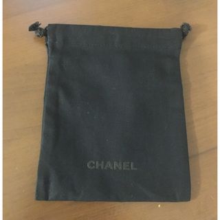 シャネル(CHANEL)のシャネル　CHANEL ポーチ　巾着　黒　ブラック　袋(ポーチ)