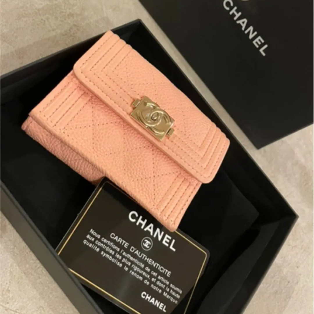 chanel ミニ財布　ナノウォレットboychanel