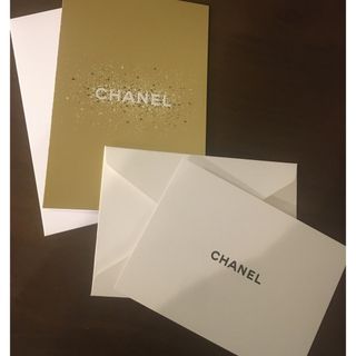 シャネル(CHANEL)のメッセージカード　シャネル　CHANEL 封筒　ホリデー　クリスマス(ショップ袋)