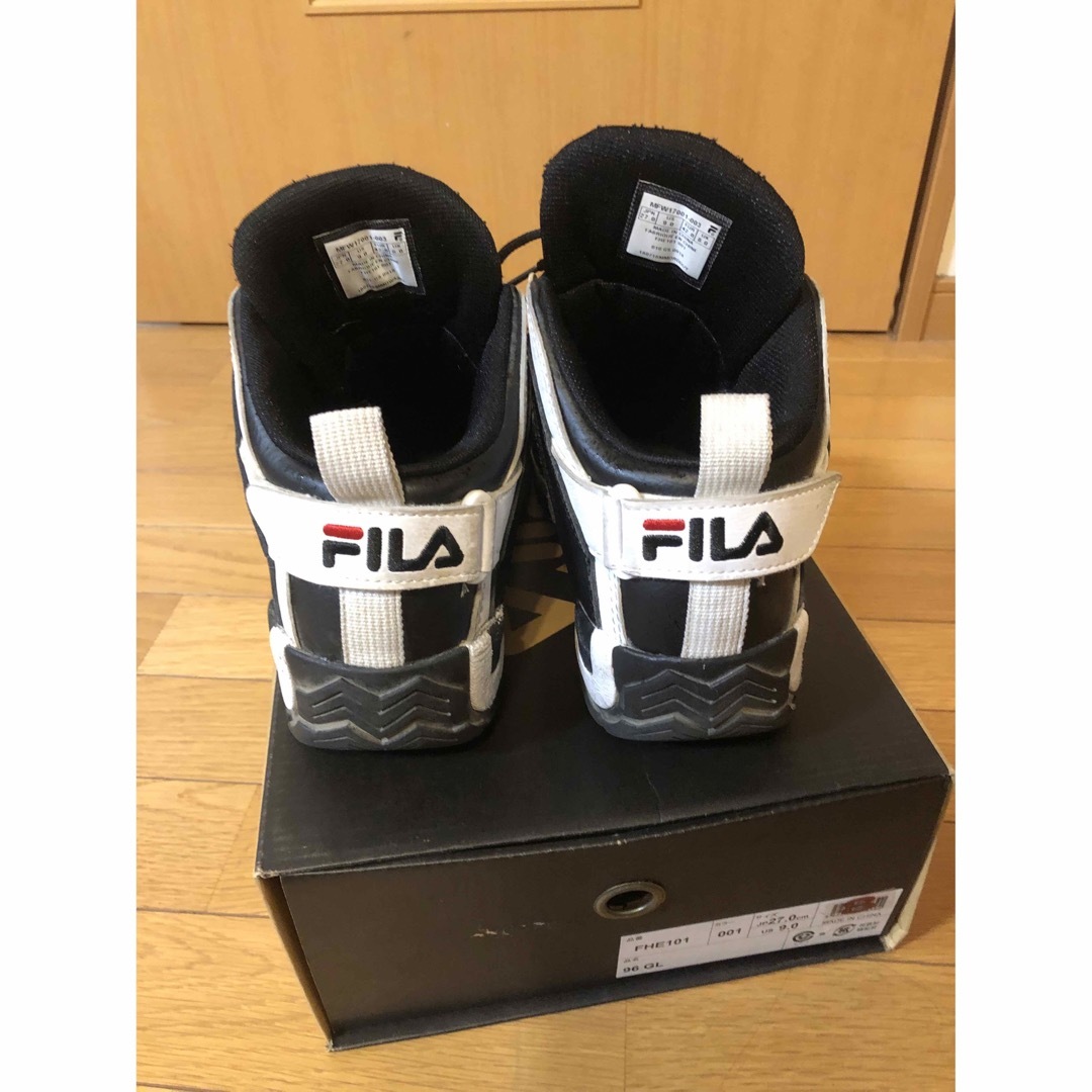 FILA(フィラ)のFILA ハイカットスニーカー　27.0cm メンズの靴/シューズ(スニーカー)の商品写真