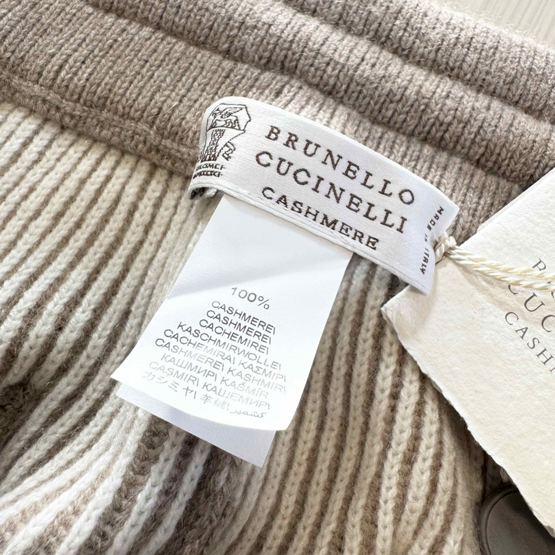 BRUNELLO CUCINELLI - L10☆未使用☆22AW☆極上カシミヤ100 BRUNELLO CUCINELLI - L10☆未使用☆22AW☆極上カシミヤ100