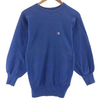 チャンピオン(Champion)の古着 90年代 チャンピオン Champion REVERSE WEAVE リバースウィーブ 刺繍タグ ワンポイントロゴスウェット トレーナー USA製 メンズM ヴィンテージ /eaa380934(スウェット)