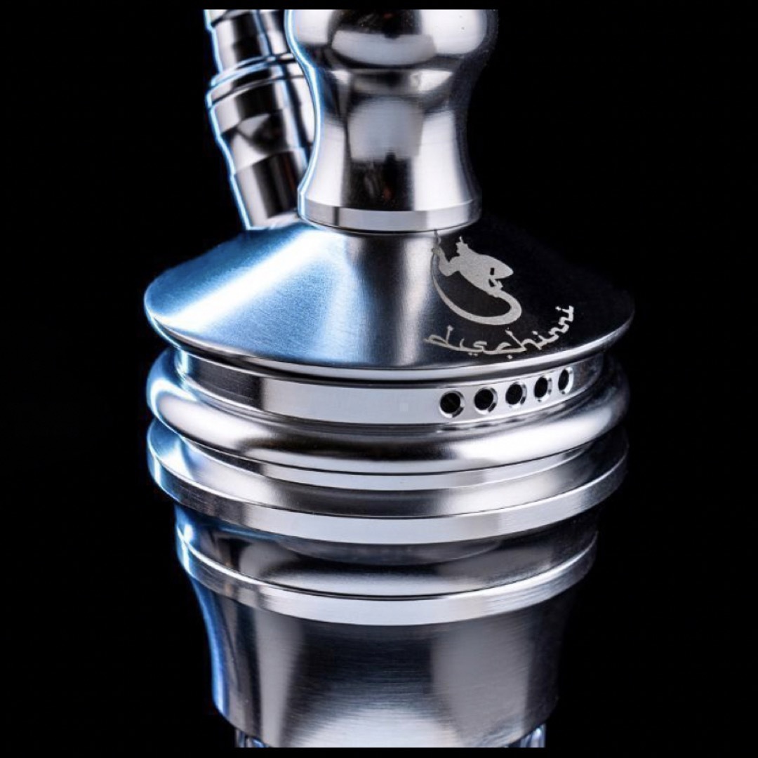 Dschinni Shisha RoXX Silver SET シーシャ メンズのファッション小物(タバコグッズ)の商品写真