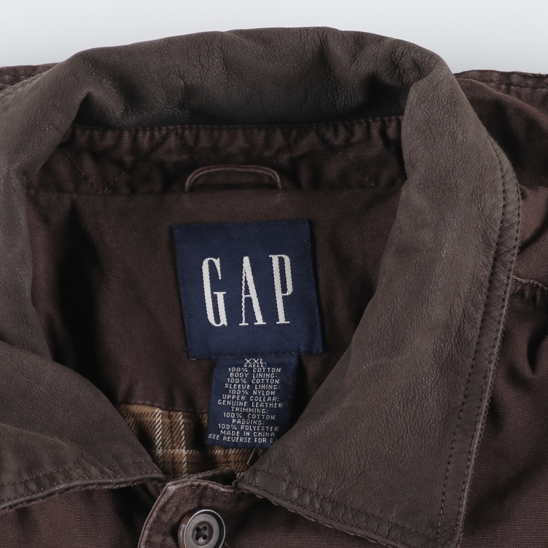 GAP(ギャップ)の古着 ギャップ GAP オールドギャップ 中綿入り コットンジャケット メンズXXL /eaa395217 メンズのジャケット/アウター(その他)の商品写真