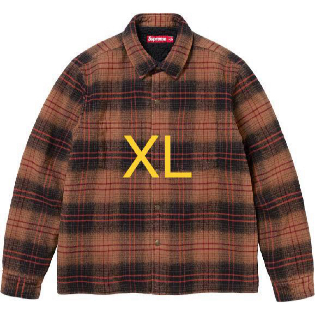 Supreme Lined Flannel Snap Shirtメンズ