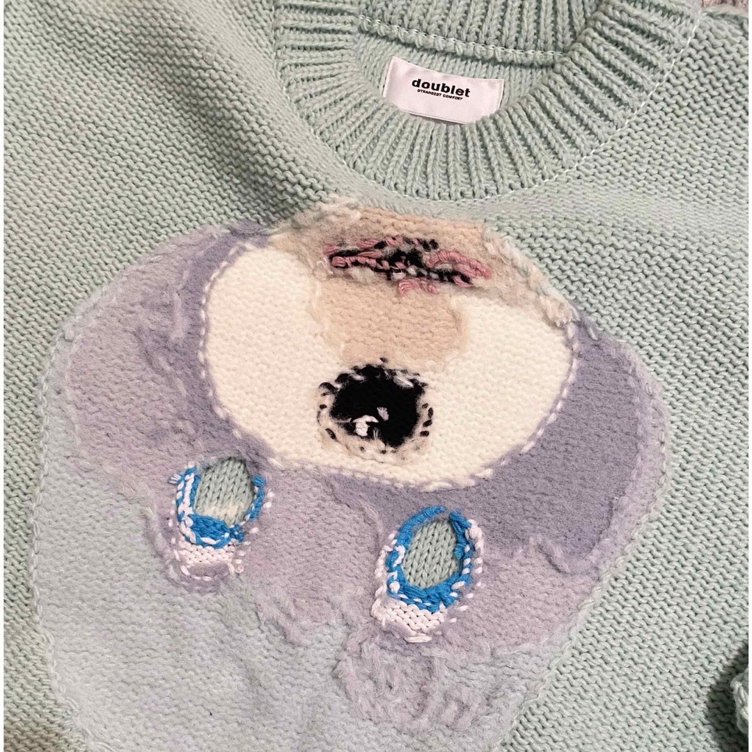 doublet - doublet hand knitting jacquard pulloverの通販 by doublet - doublet hand knitting jacquard pulloverの通販 by