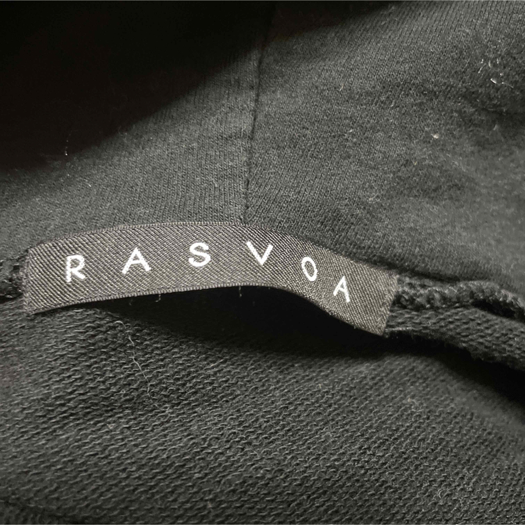 RASVOA(ラスボア)のRASVOAラスボア　フード付き半袖パーカー　Tシャツ レディースのトップス(Tシャツ(半袖/袖なし))の商品写真