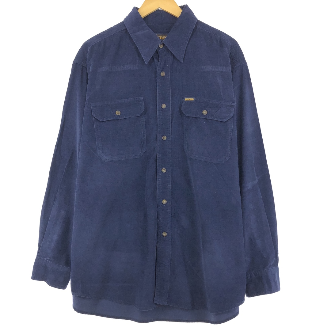 WOOLRICH(ウールリッチ)の古着 ウールリッチ WOOLRICH 長袖 コーデュロイシャツ メンズXL /eaa396582 メンズのトップス(シャツ)の商品写真